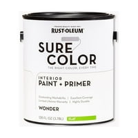 Rust-Oleum Сигурно чудо во боја, интеротна боја + буквар, рамна завршница, галон