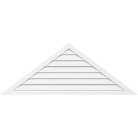 34 W 14-1 8 H Триаголник Површински монтажа ПВЦ Гејбл Вентилак: Нефункционално, W 2 W 1-1 2 P Brickmould Frame
