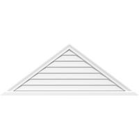 62 W 20-5 8 H Триаголник Површински монтирање PVC Gable Vent Pitch: Нефункционално, W 2 W 2 P Brickmould Shill