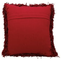 Нурсон Шаг црвена декоративна перница за фрлање 20 x20